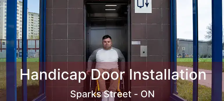  Handicap Door Installation Sparks Street - ON