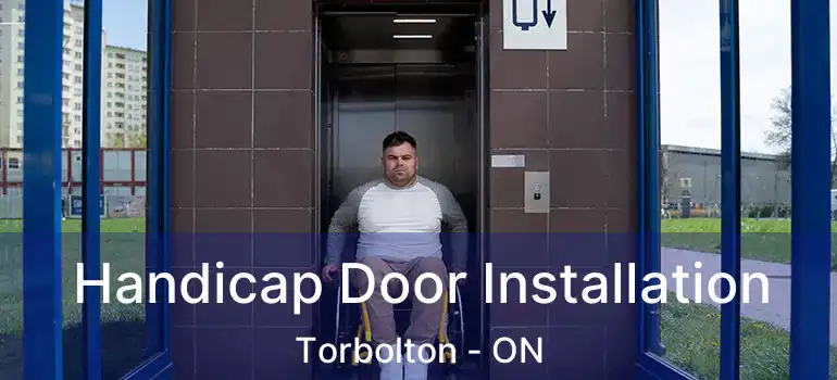  Handicap Door Installation Torbolton - ON