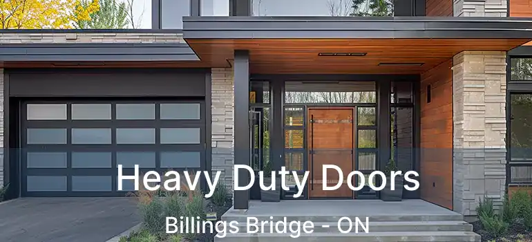  Heavy Duty Doors Billings Bridge - ON