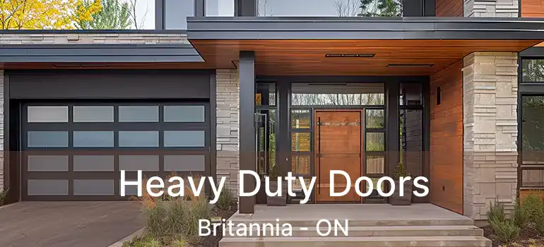  Heavy Duty Doors Britannia - ON