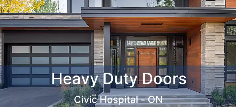  Heavy Duty Doors Civic Hospital - ON