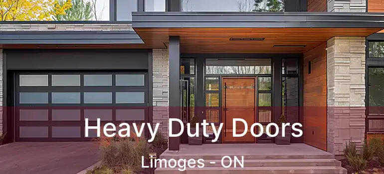  Heavy Duty Doors Limoges - ON