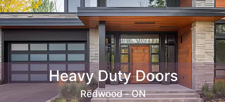  Heavy Duty Doors Redwood - ON