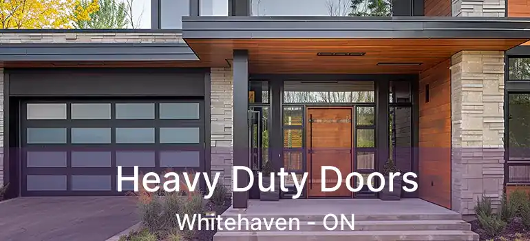  Heavy Duty Doors Whitehaven - ON