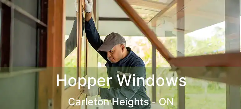  Hopper Windows Carleton Heights - ON