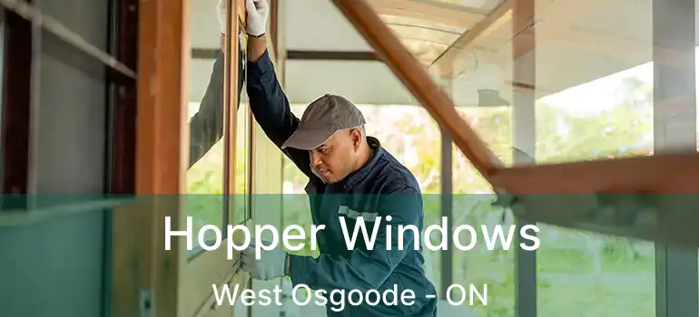  Hopper Windows West Osgoode - ON