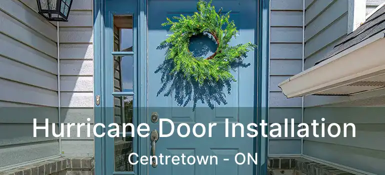  Hurricane Door Installation Centretown - ON