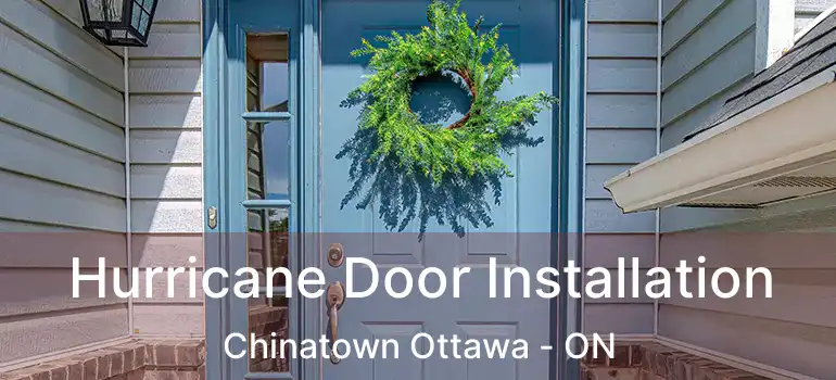  Hurricane Door Installation Chinatown Ottawa - ON