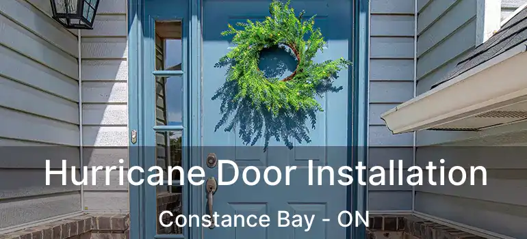  Hurricane Door Installation Constance Bay - ON