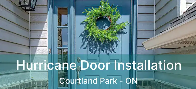  Hurricane Door Installation Courtland Park - ON