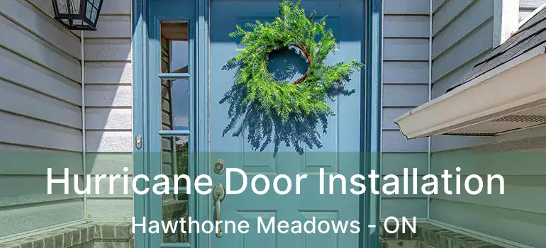  Hurricane Door Installation Hawthorne Meadows - ON