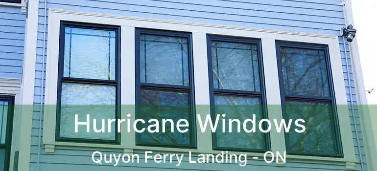  Hurricane Windows Quyon Ferry Landing - ON