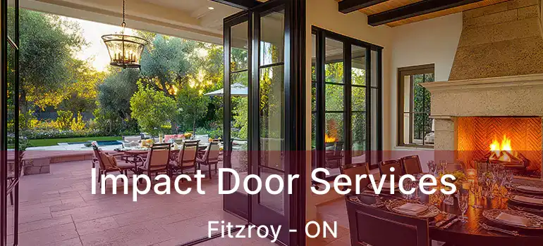  Impact Door Services Fitzroy - ON