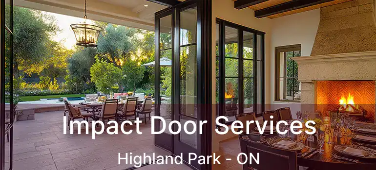  Impact Door Services Highland Park - ON