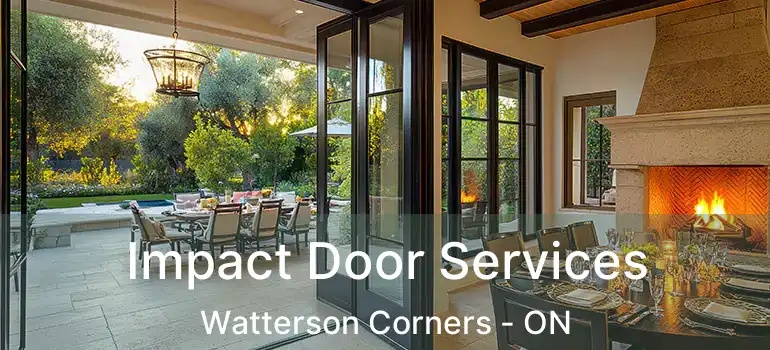  Impact Door Services Watterson Corners - ON