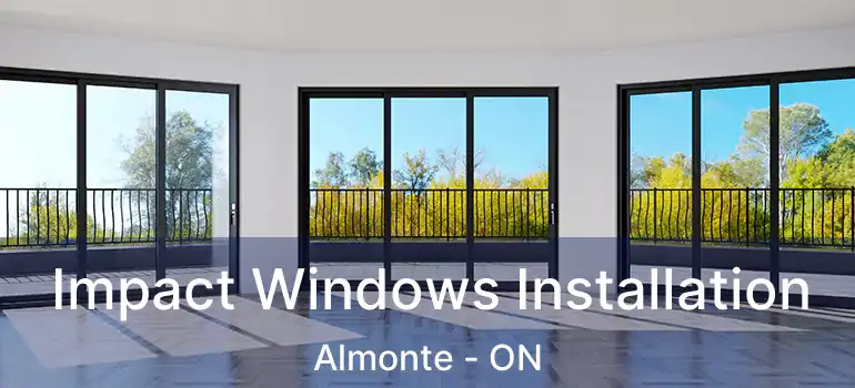  Impact Windows Installation Almonte - ON