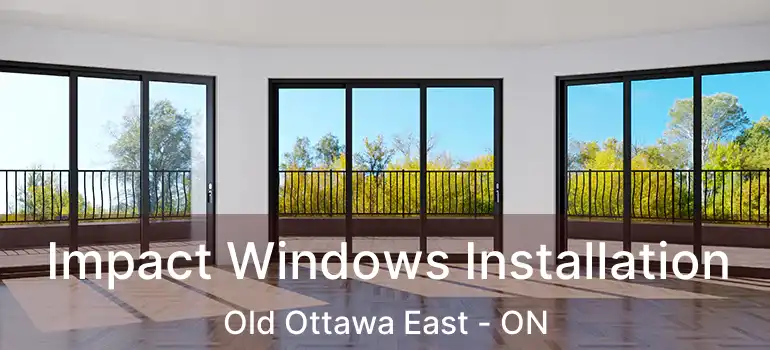  Impact Windows Installation Old Ottawa East - ON