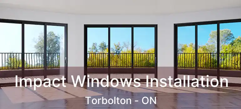  Impact Windows Installation Torbolton - ON