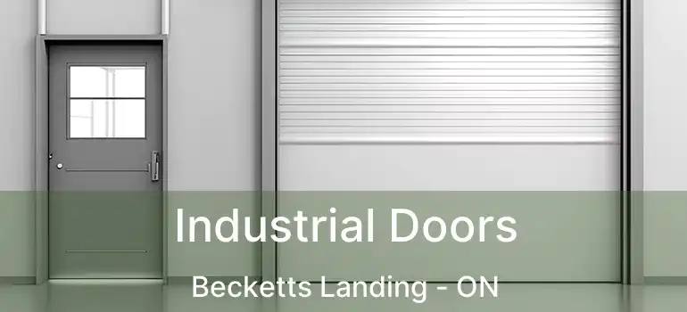  Industrial Doors Becketts Landing - ON