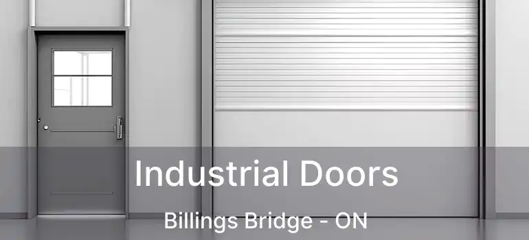  Industrial Doors Billings Bridge - ON