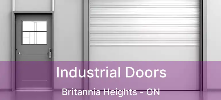  Industrial Doors Britannia Heights - ON