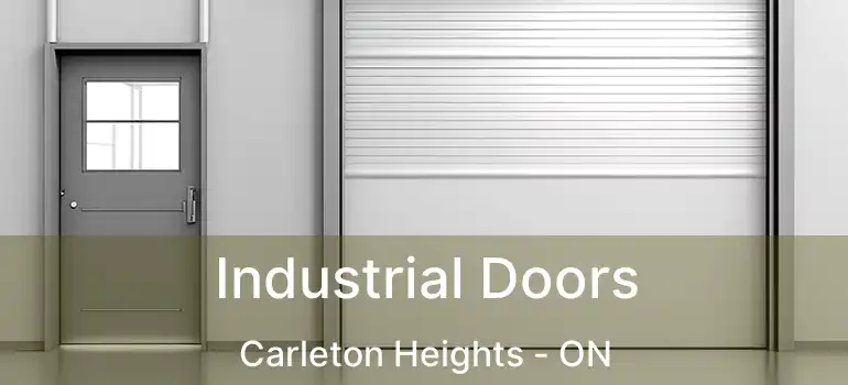  Industrial Doors Carleton Heights - ON