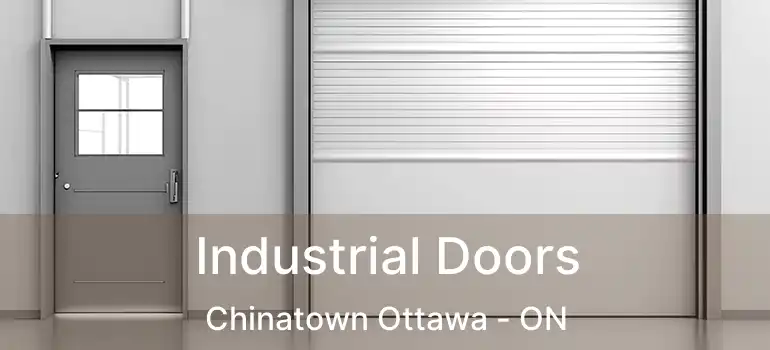  Industrial Doors Chinatown Ottawa - ON