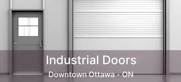  Industrial Doors Downtown Ottawa - ON