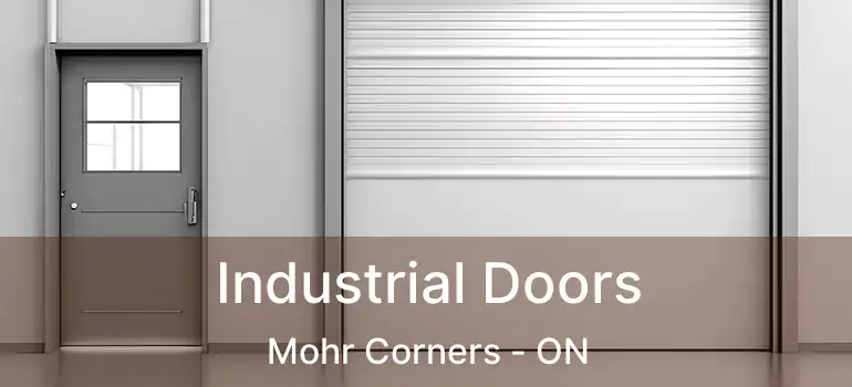  Industrial Doors Mohr Corners - ON