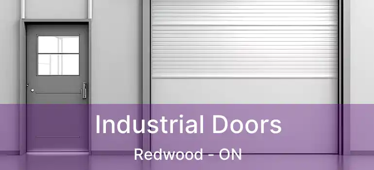  Industrial Doors Redwood - ON