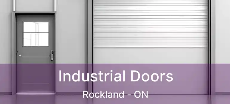  Industrial Doors Rockland - ON