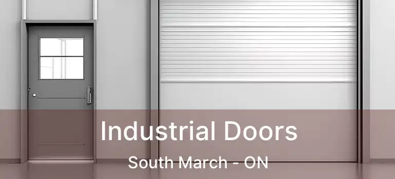  Industrial Doors South March - ON