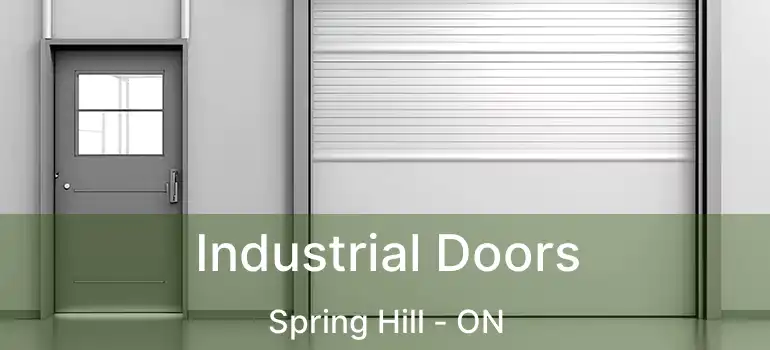  Industrial Doors Spring Hill - ON