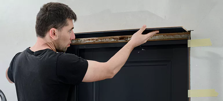 Wood Door Hole Repair in Ottawa, ON