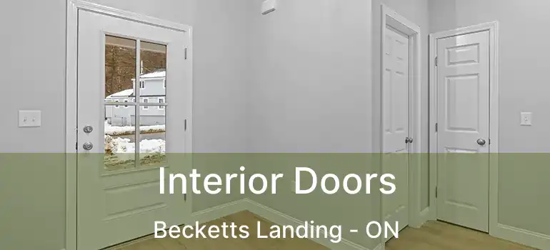  Interior Doors Becketts Landing - ON