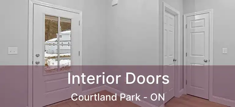  Interior Doors Courtland Park - ON