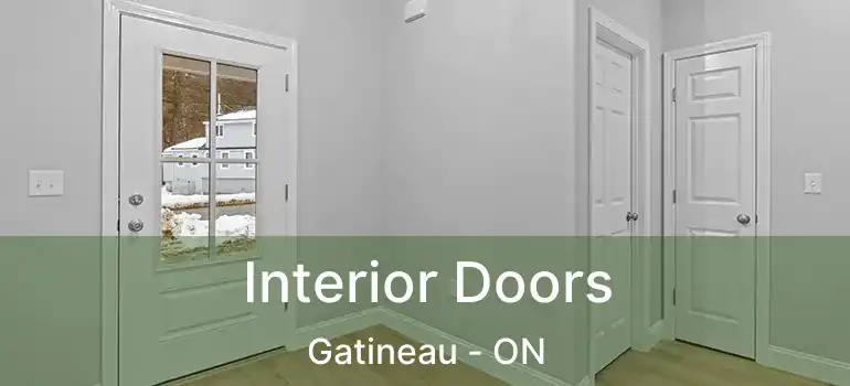  Interior Doors Gatineau - ON