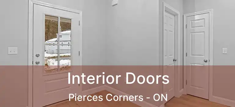  Interior Doors Pierces Corners - ON