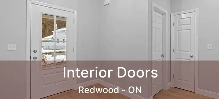  Interior Doors Redwood - ON