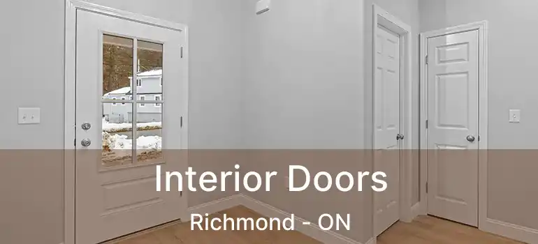  Interior Doors Richmond - ON