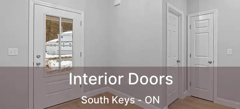  Interior Doors South Keys - ON