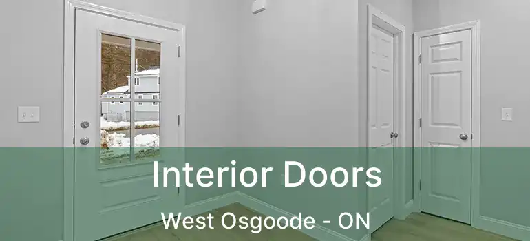  Interior Doors West Osgoode - ON