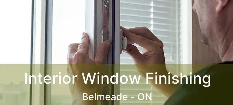  Interior Window Finishing Belmeade - ON