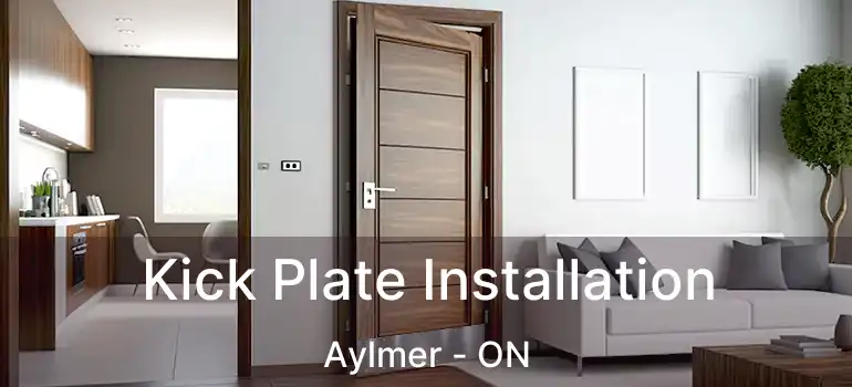  Kick Plate Installation Aylmer - ON