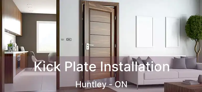  Kick Plate Installation Huntley - ON