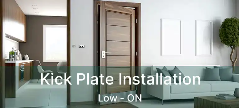  Kick Plate Installation Low - ON