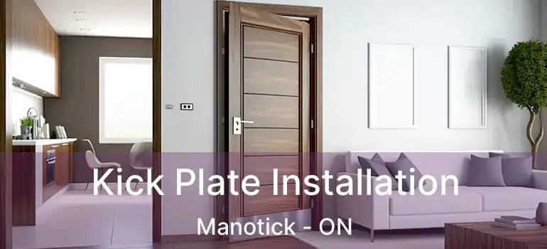  Kick Plate Installation Manotick - ON