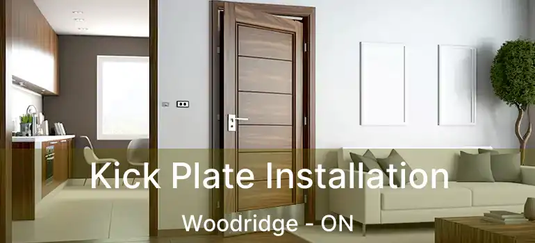  Kick Plate Installation Woodridge - ON