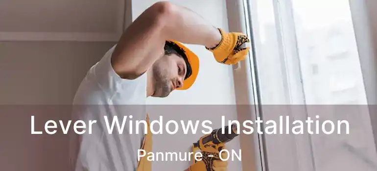  Lever Windows Installation Panmure - ON