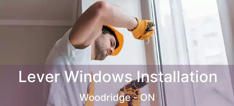  Lever Windows Installation Woodridge - ON